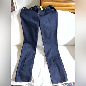 Tory Burch Straight Leg 5-pocket Dark Denim Jeans 
Never Worn-still has tags!